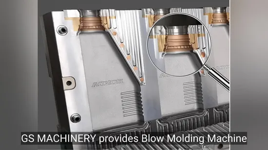 Extrusion Blow Moulds for Plastic Bottles with Deflashing 