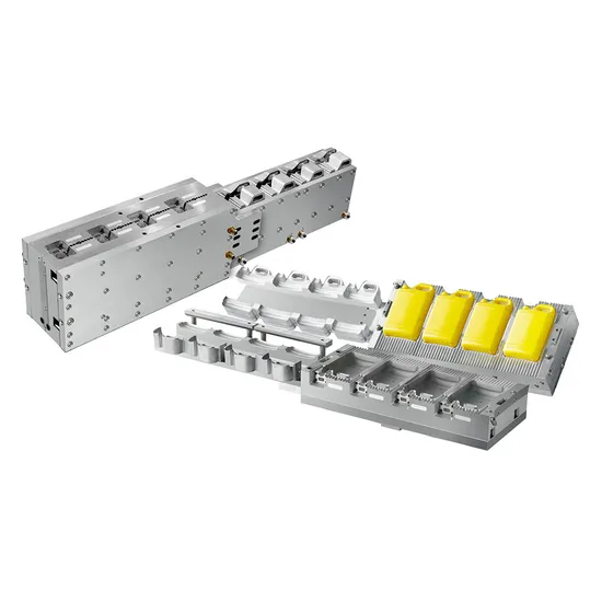 Customized Semi Automatic Plastic Injection Blowing Extrusion Bottle Mould Mold 